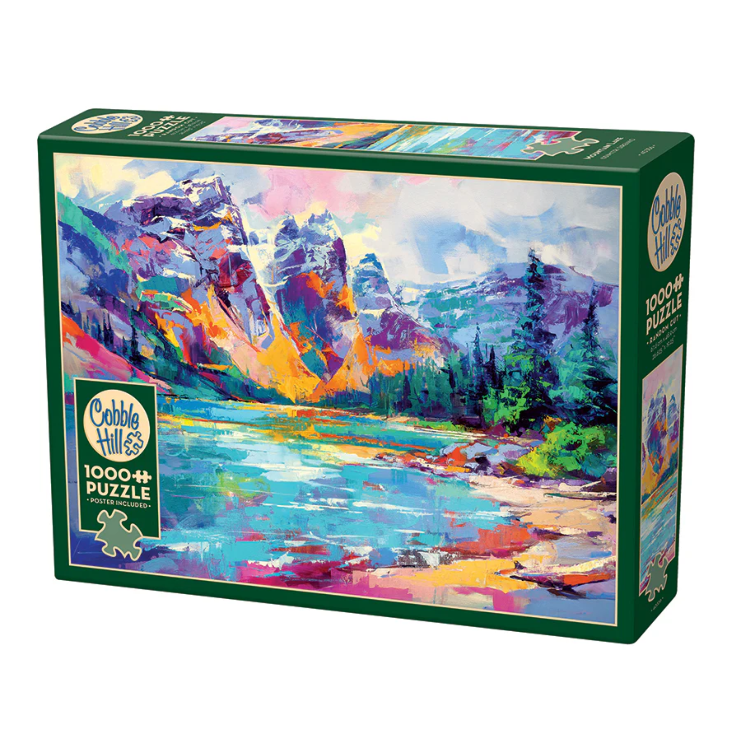 Mountain Lake 1000 Piece Cobble Hill Puzzle